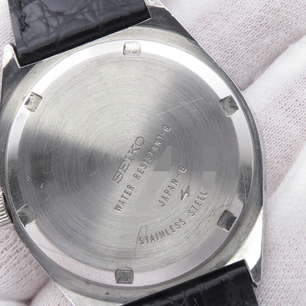 SEIKO Roadmatic Special W37mm Stainless Steel Leather Silver Dial5216-8020