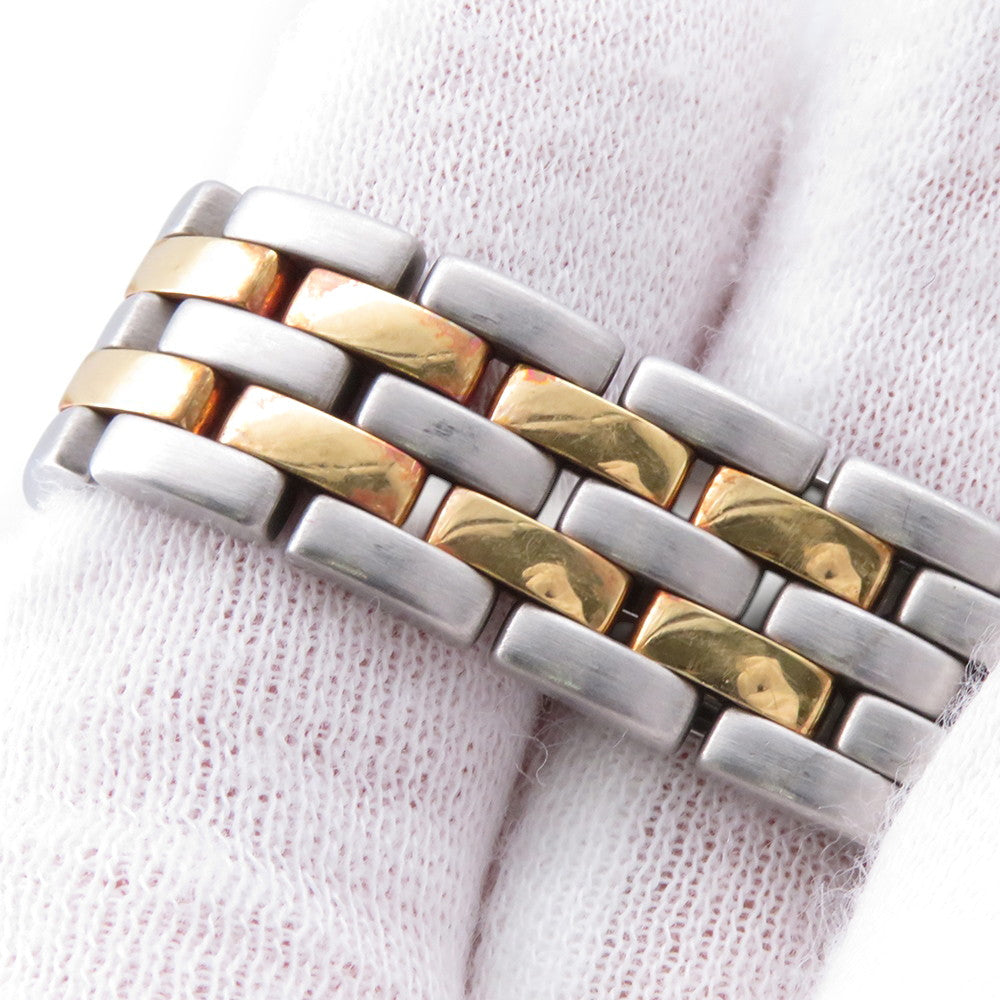CARTIER PANTHERE SM 2 Row H30mm×W22mm Stainless Steel K18YG Ivory DialW25029B6