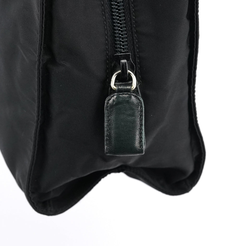 Black Tessuto Nappa Nylon Tote Bag