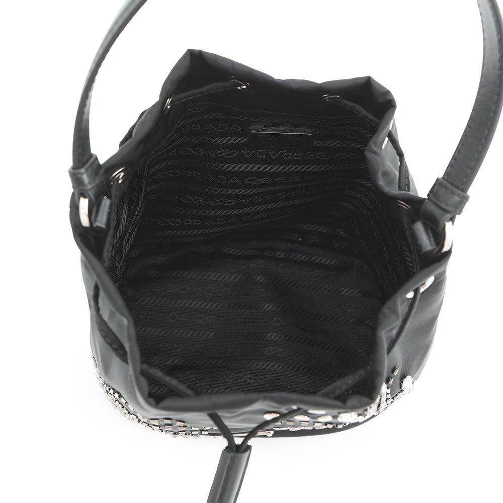PRADA 1978 Re-Nylon Mini Bag Black1BE067 Nylon