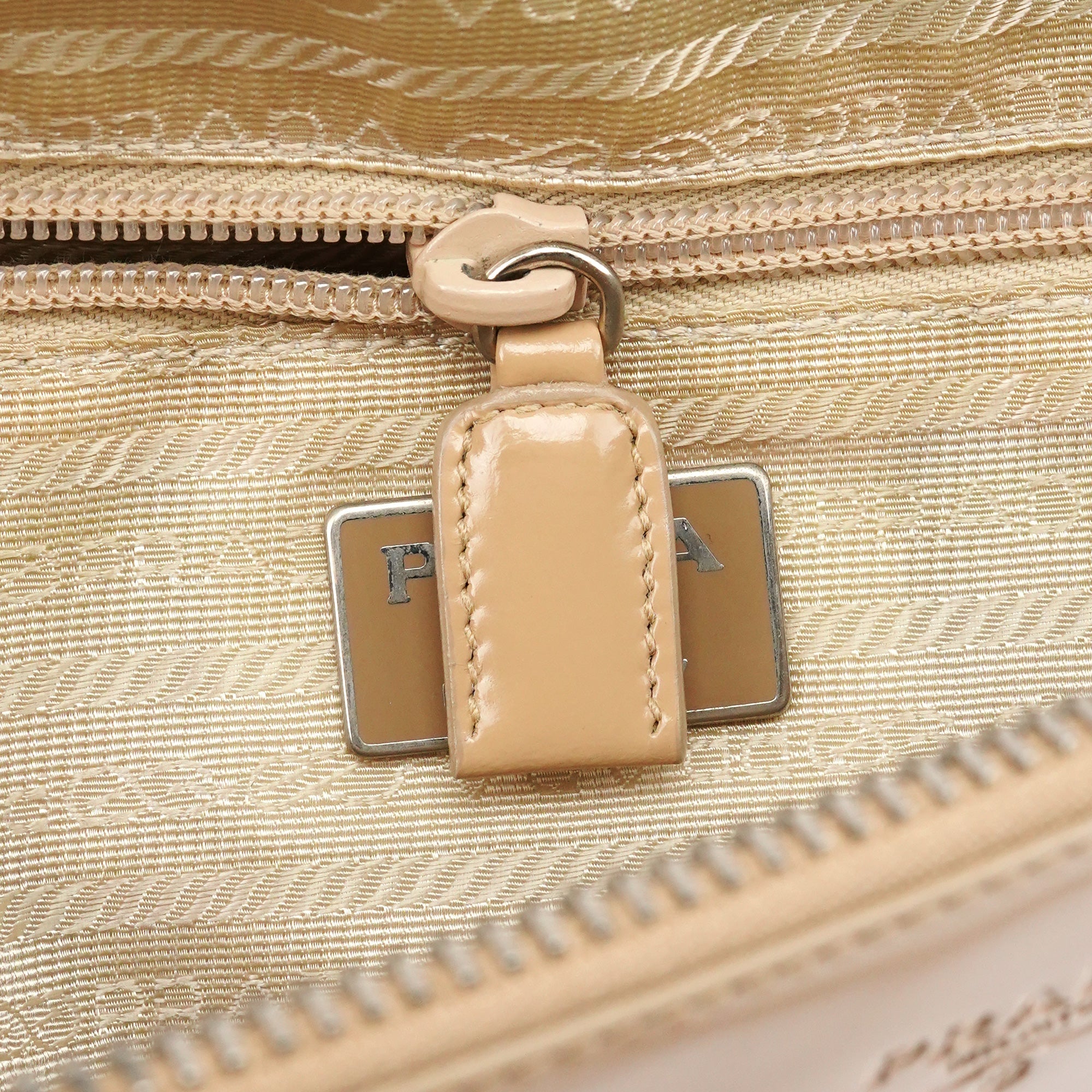 1995 Beige Spazzolato Sport Tote Bag
