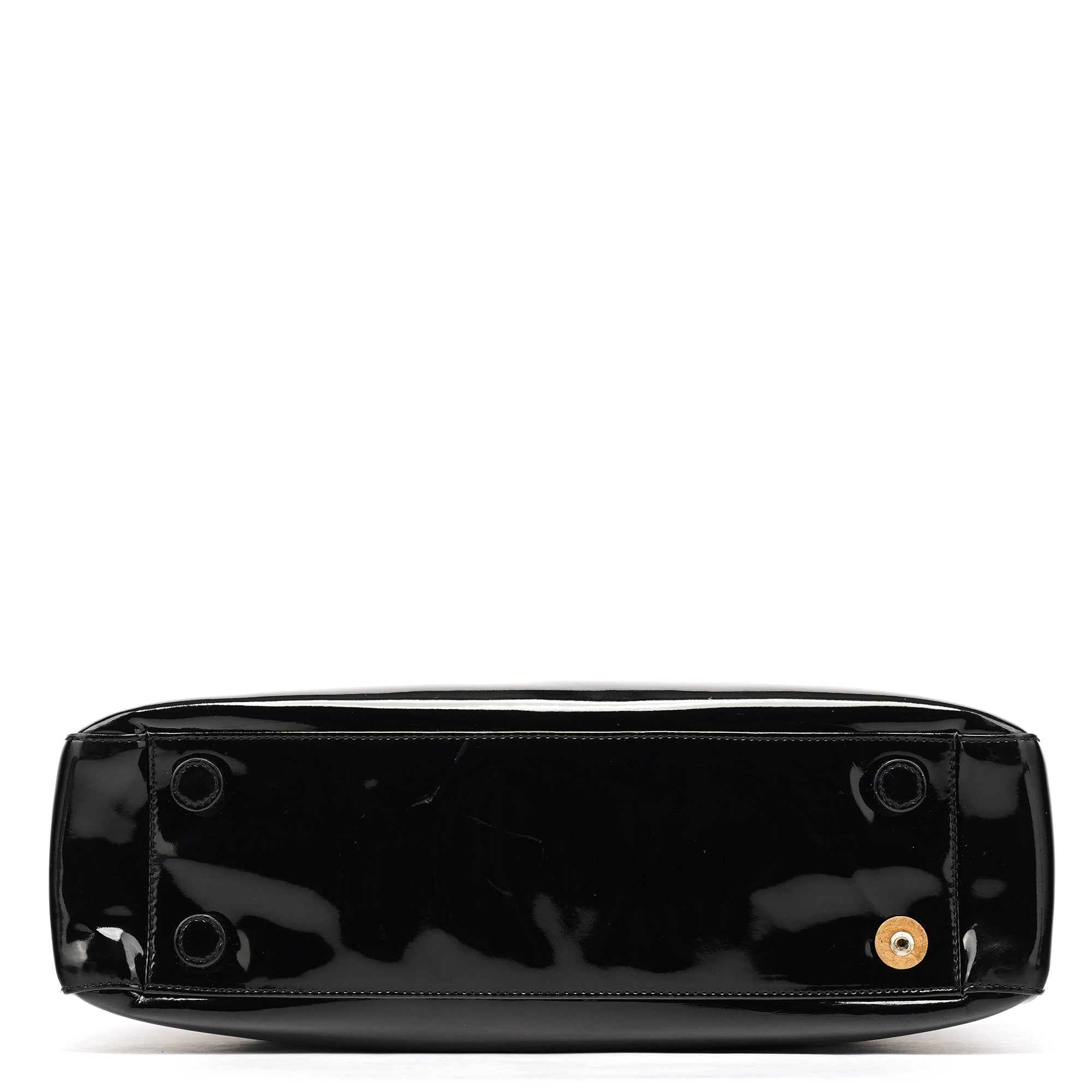 B8157 Black Spazzolato Tote Bag