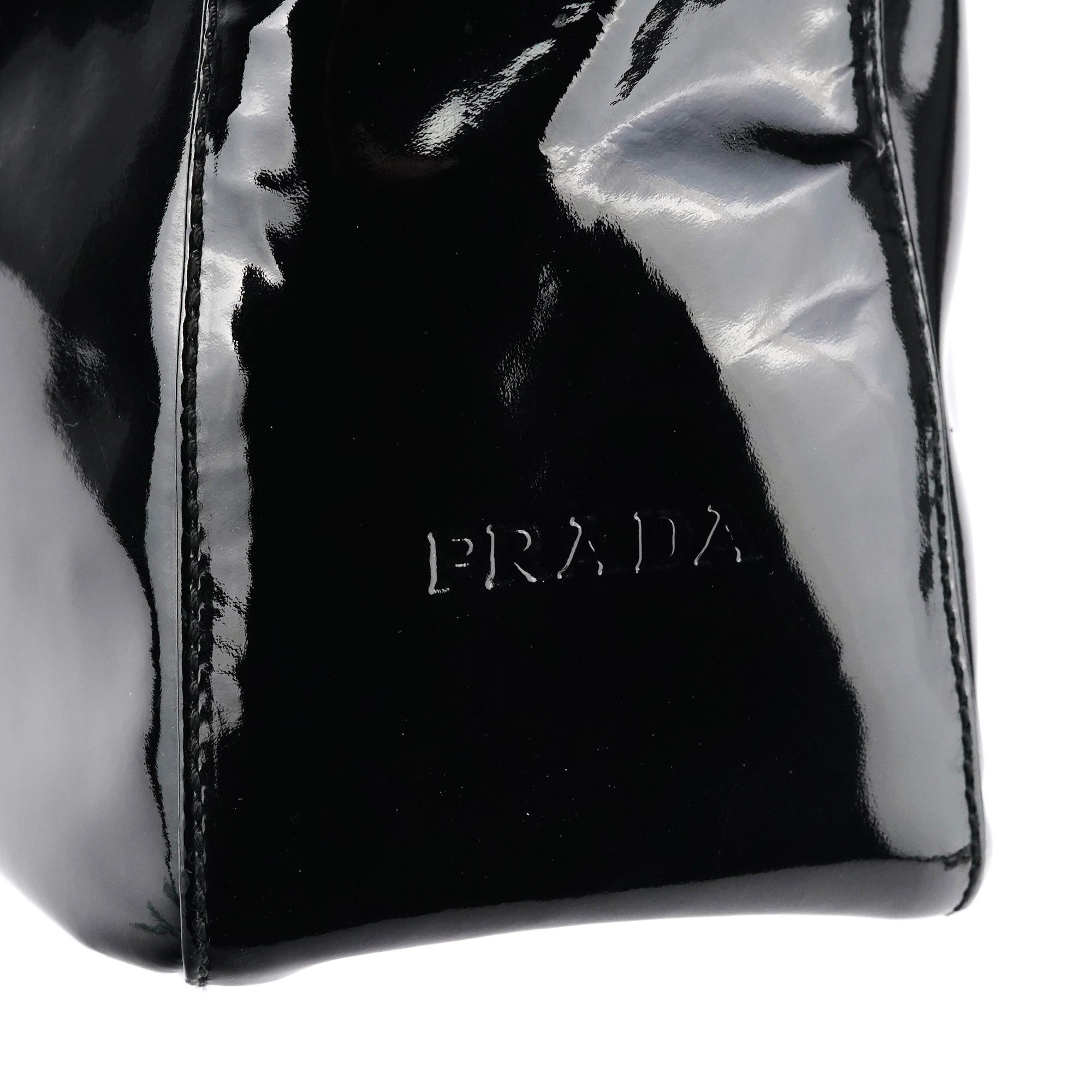 B8157 Black Spazzolato Tote Bag