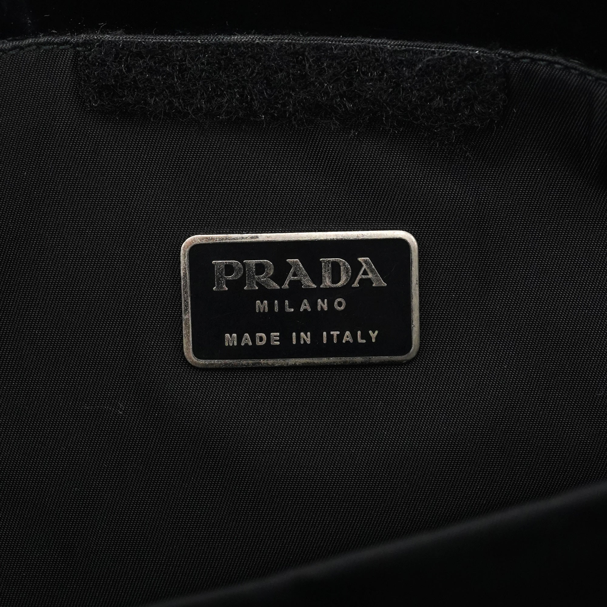 B8157 Black Spazzolato Tote Bag