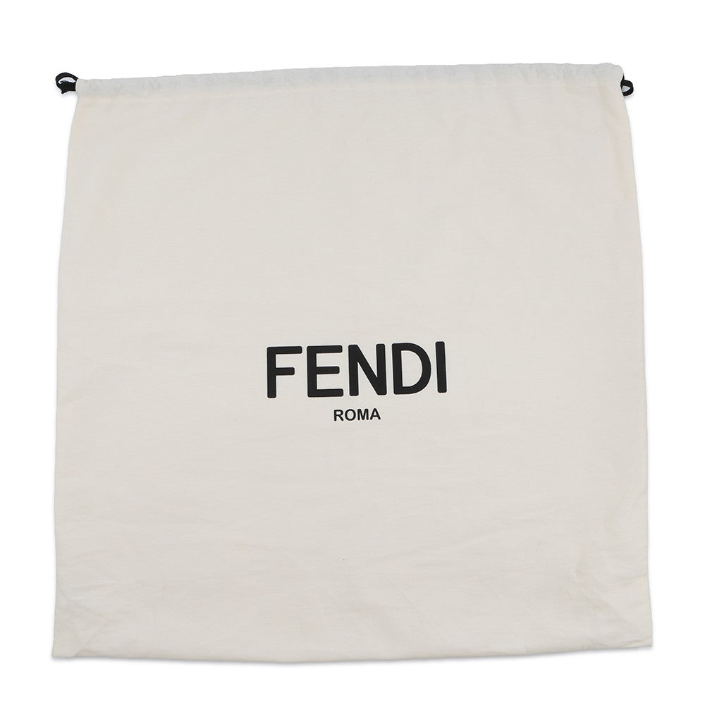 FENDI Go-to-Shopper Tote Navy/Blue7VA610 Canvas Leather
