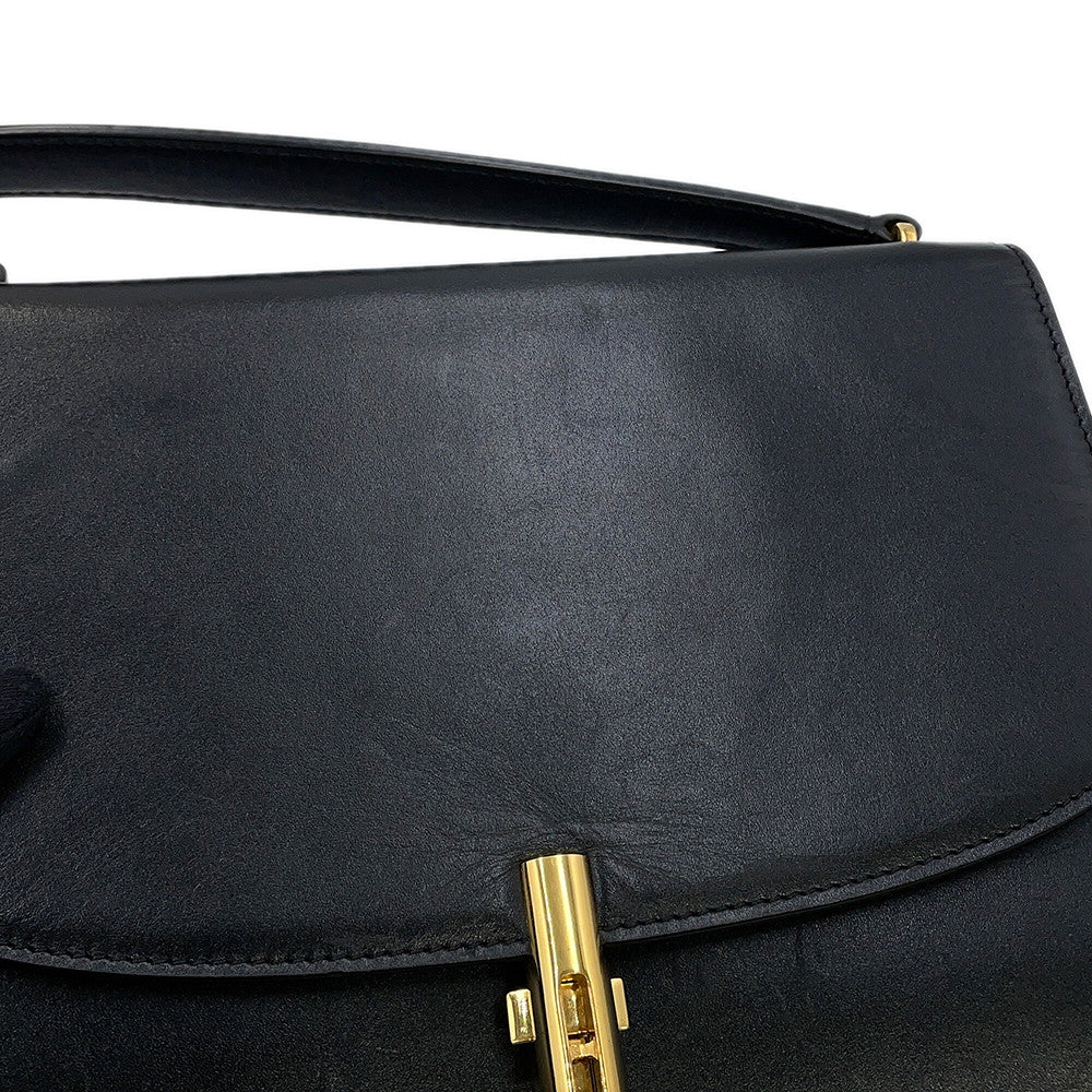 The Row Sophia Handbag BlackW1446L60 Leather Size 10