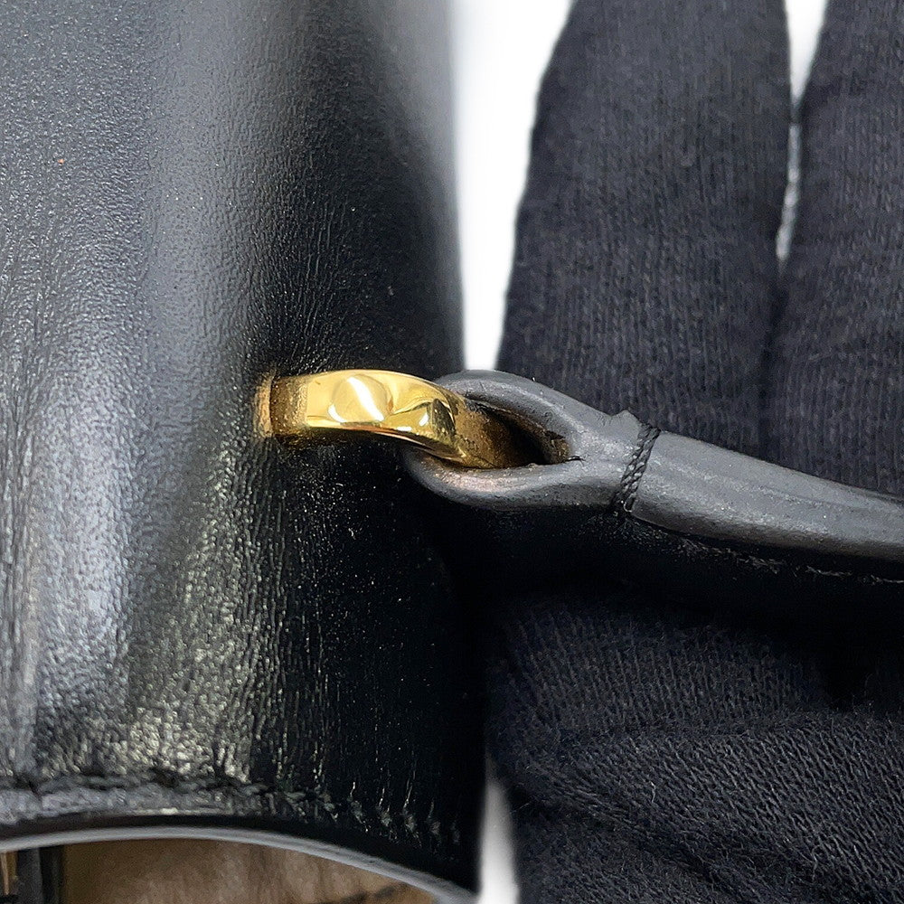 The Row Sophia Handbag BlackW1446L60 Leather Size 10