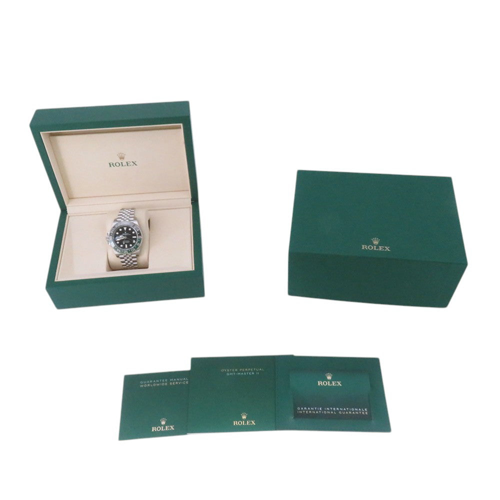 ROLEX GMT MasterⅡ W40mm Stainless Steel Black Dial126720VTNR