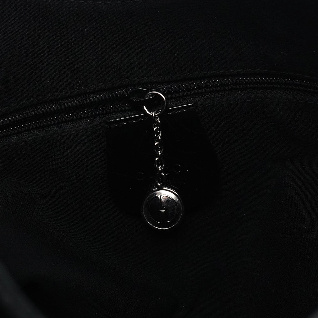 1997 Black GG Velvet Shoulder Bag