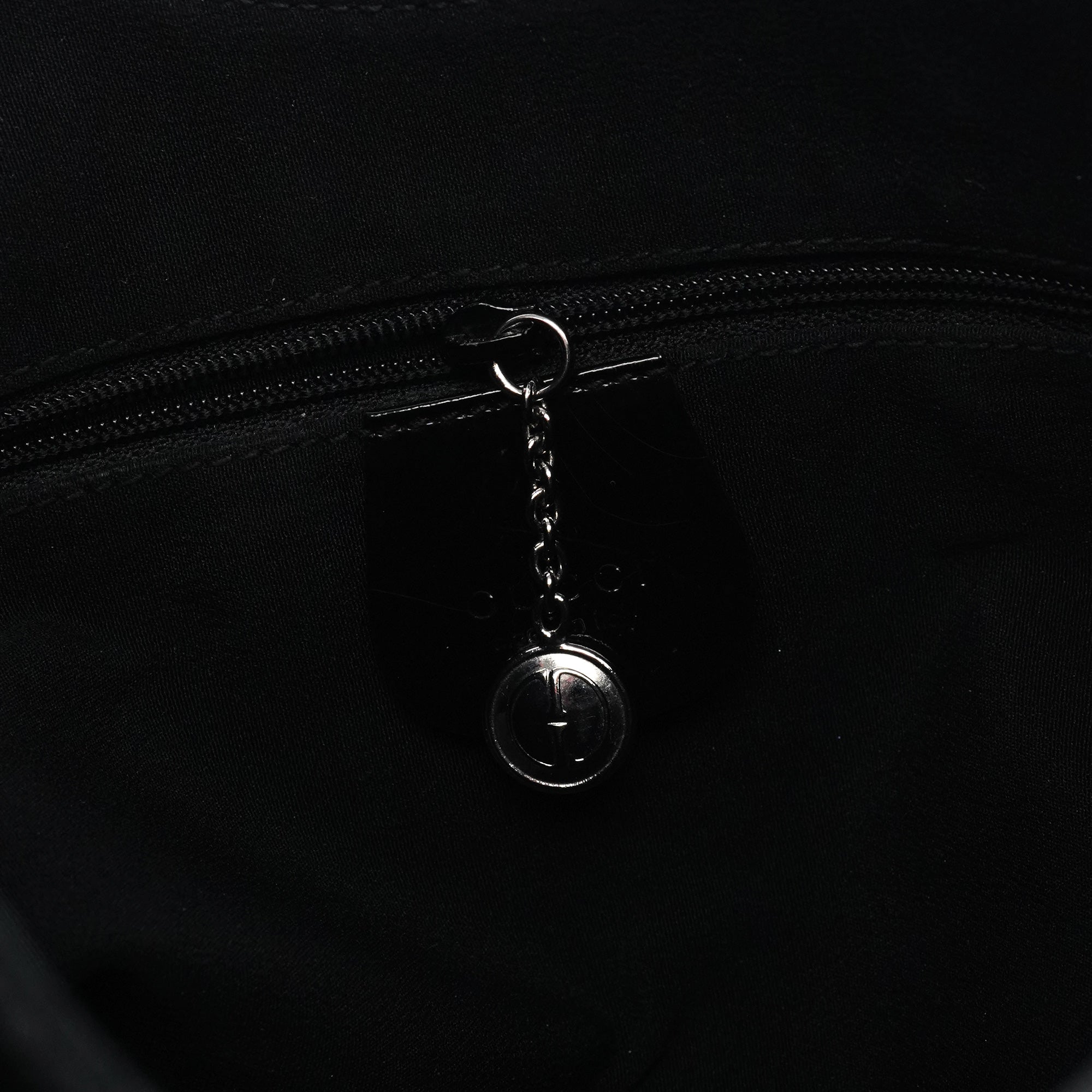 1997 Black GG Velvet Shoulder Bag