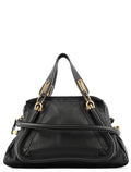 Black Leather Paraty 2-Way Bag
