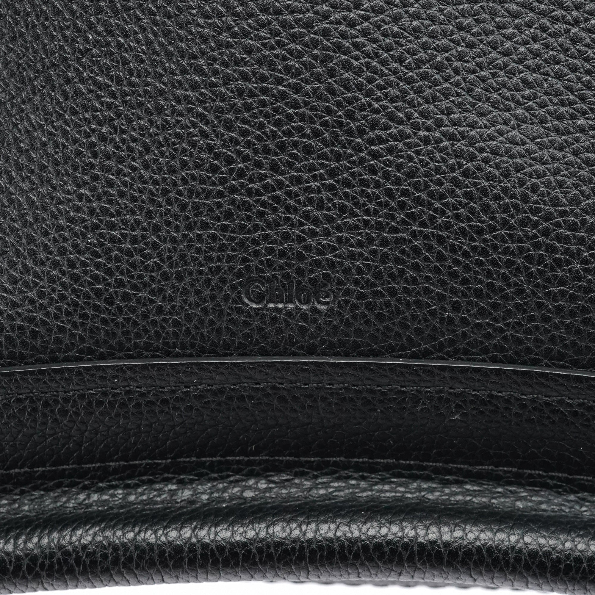 Black Leather Paraty 2-Way Bag