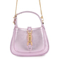 GUCCI Jackie 1961 Nanobag MetalicPink760249 Leather