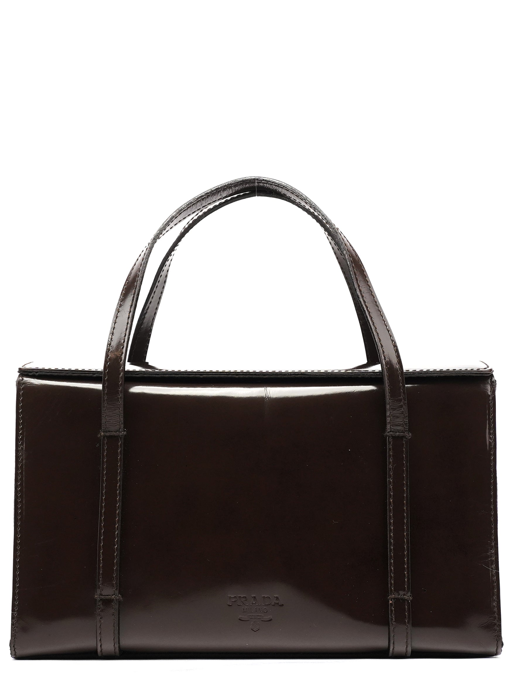 1995 Brown Spazzolato Handbag
