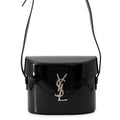 SAINT LAURENT PARIS June Shoulder Bag Black713700AAAWT1000 Patent Leather