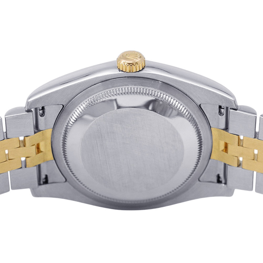 ROLEX Datejust W36mm Stainless Steel 18KYG Champagne Dial116233G