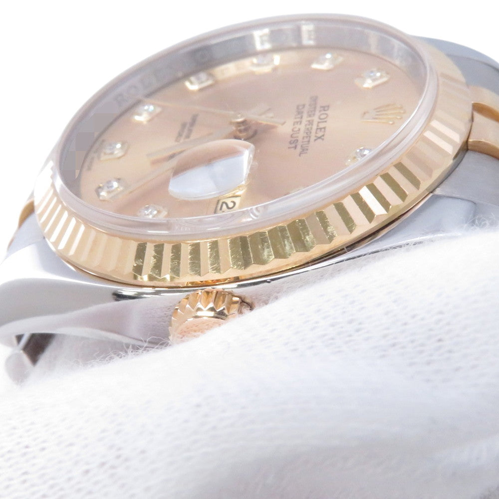 ROLEX Datejust W36mm Stainless Steel 18KYG Champagne Dial116233G