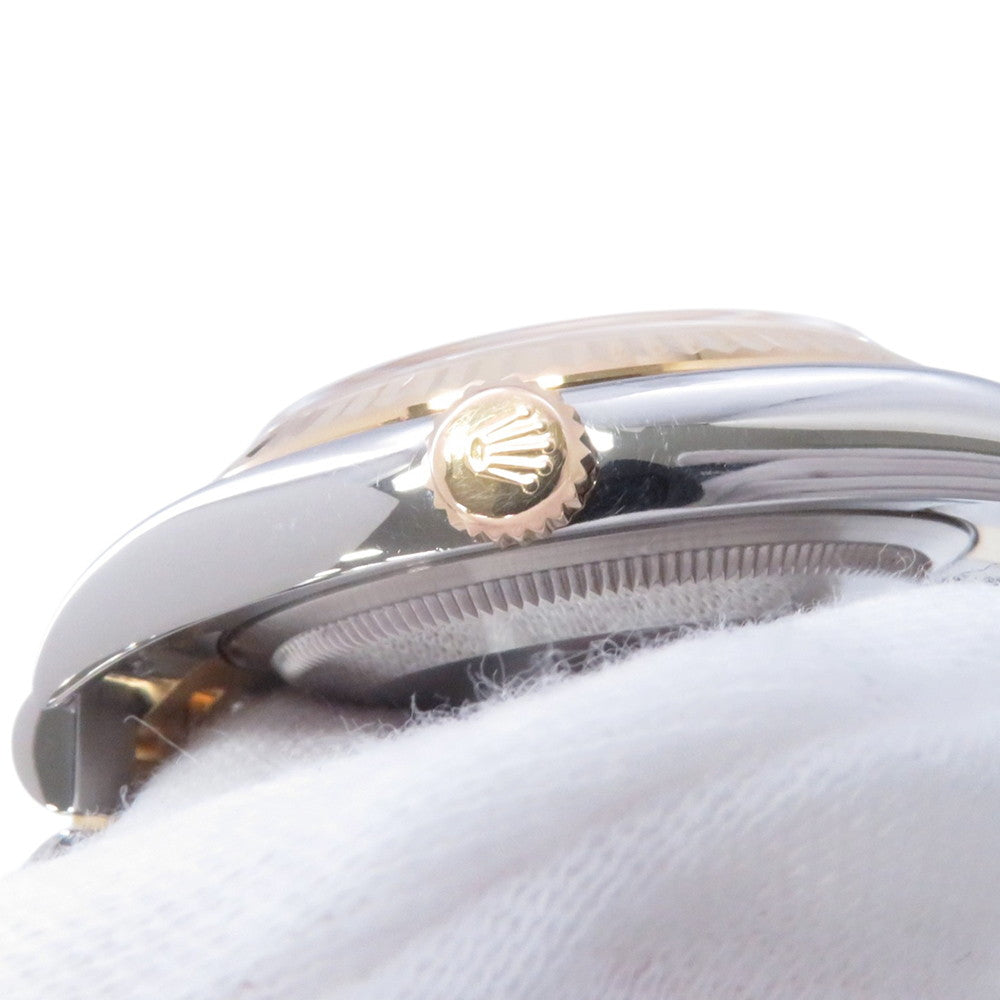 ROLEX Datejust W36mm Stainless Steel 18KYG Champagne Dial116233G