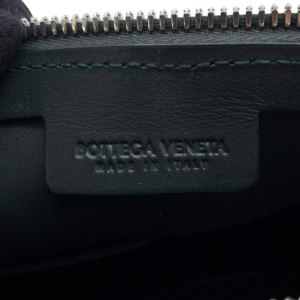 Bottega Veneta Maxi INTRECCIATO Shoulder Bag Dark Green Leather
