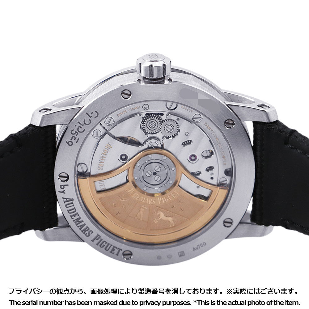 Audemars Piguet CODE 11.59 BY AUDEMARS PIGUET AUTOMATIC W41mm K18WG Rubber SmokeBlue Dial15210BC.OO.A002KB.01