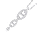 HERMES Chaine d'Ancre Necklace Size GM SV925