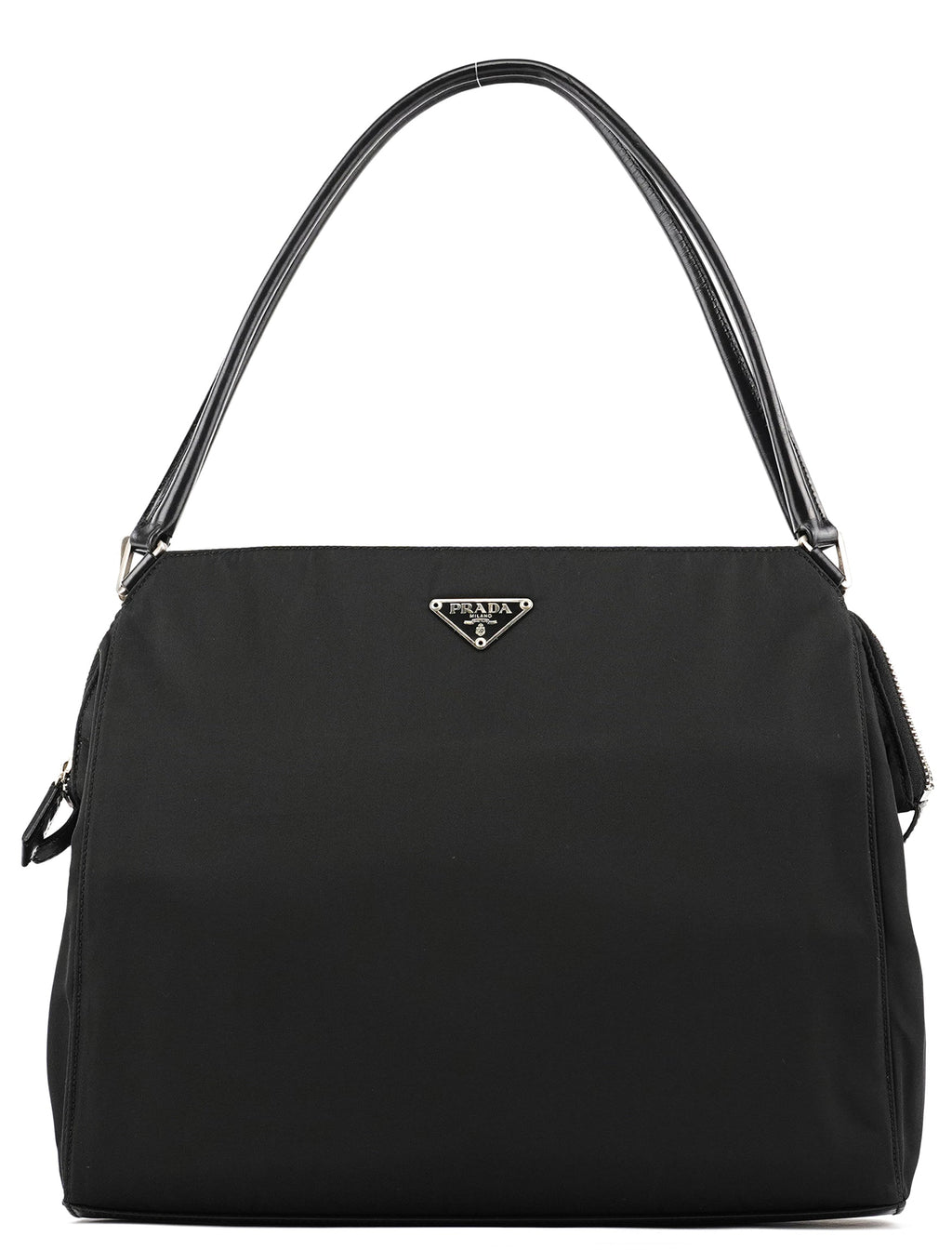 Black Tessuto Chic Nylon Shoulder Bag