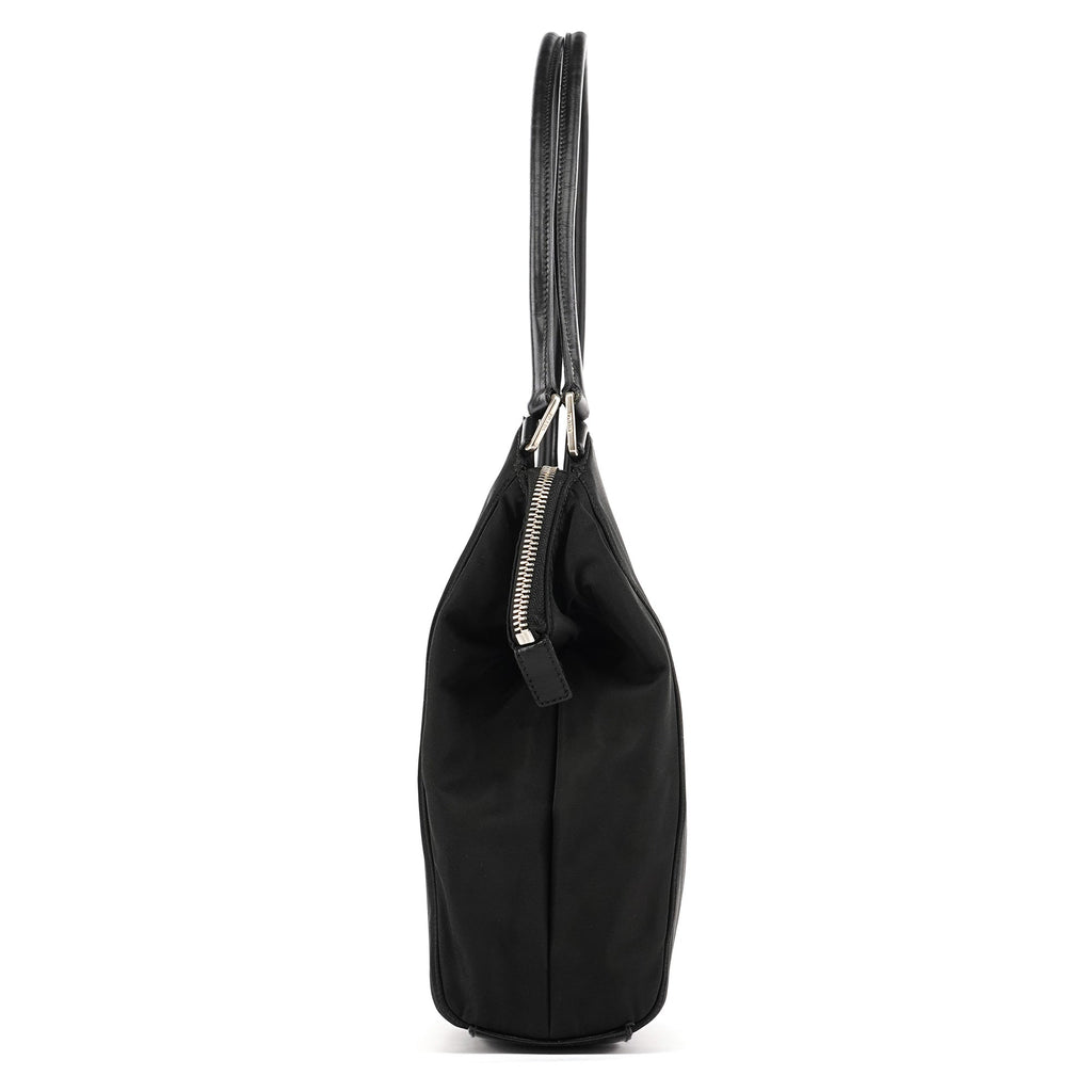 Black Tessuto Chic Nylon Shoulder Bag