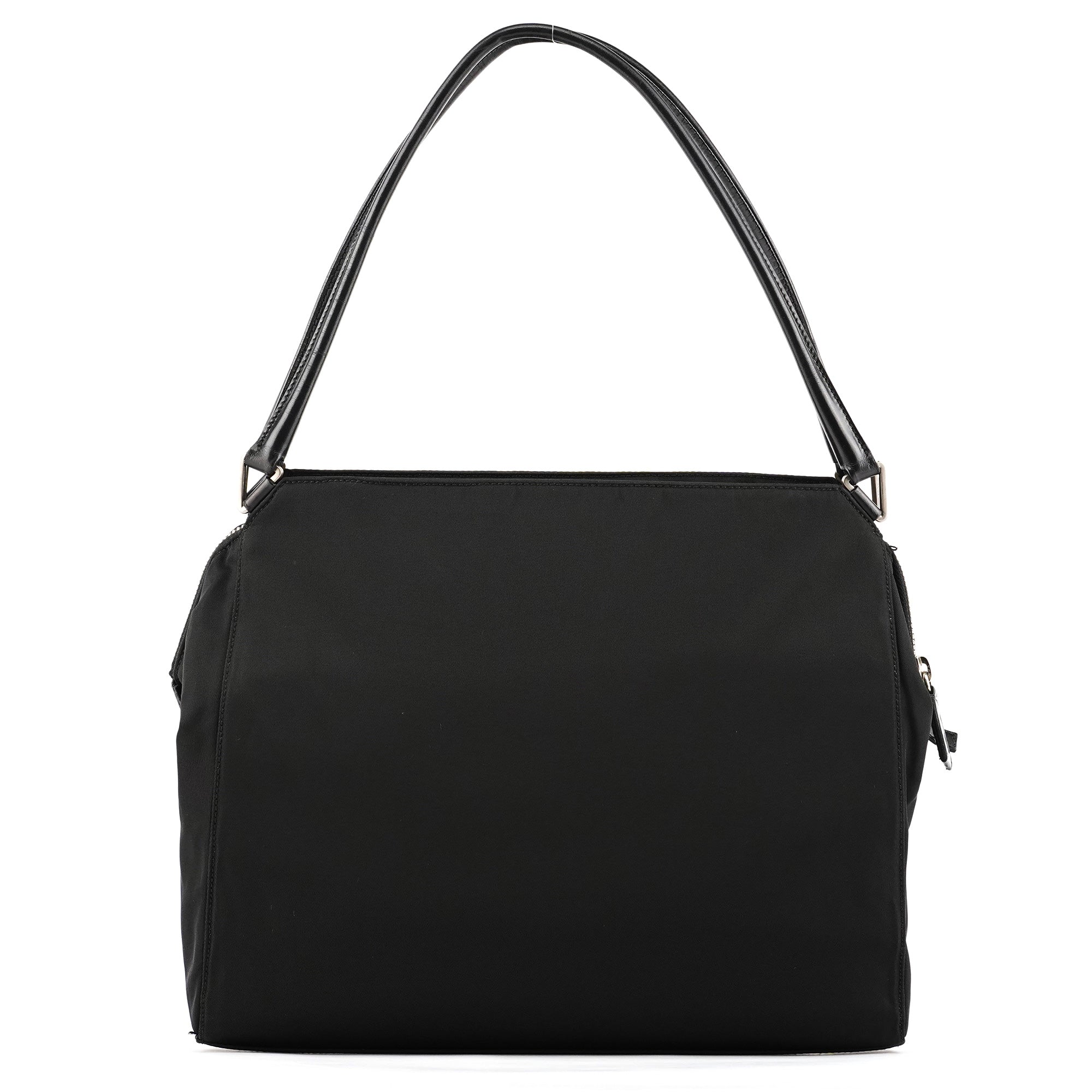 Black Tessuto Chic Nylon Shoulder Bag