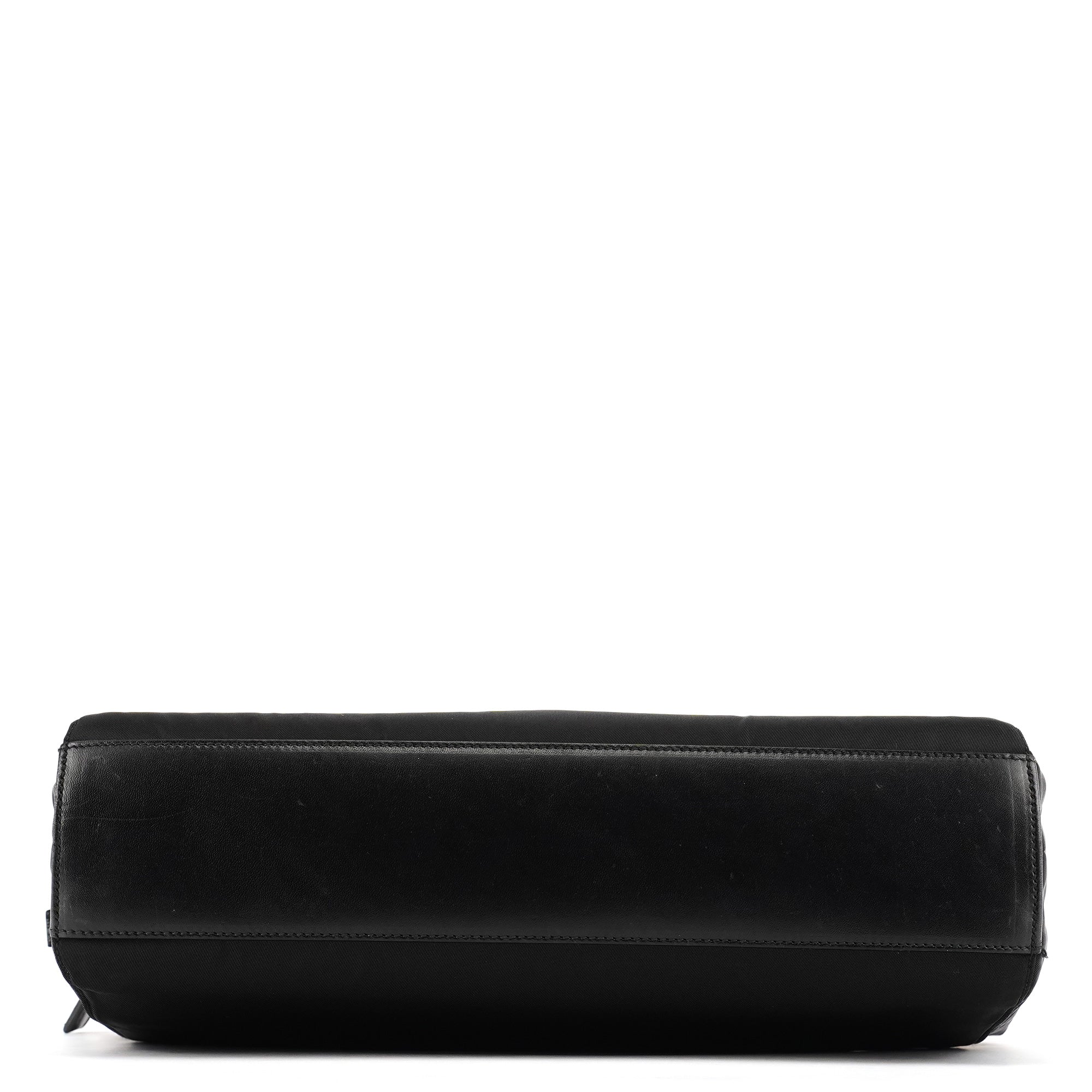 Black Tessuto Chic Nylon Shoulder Bag