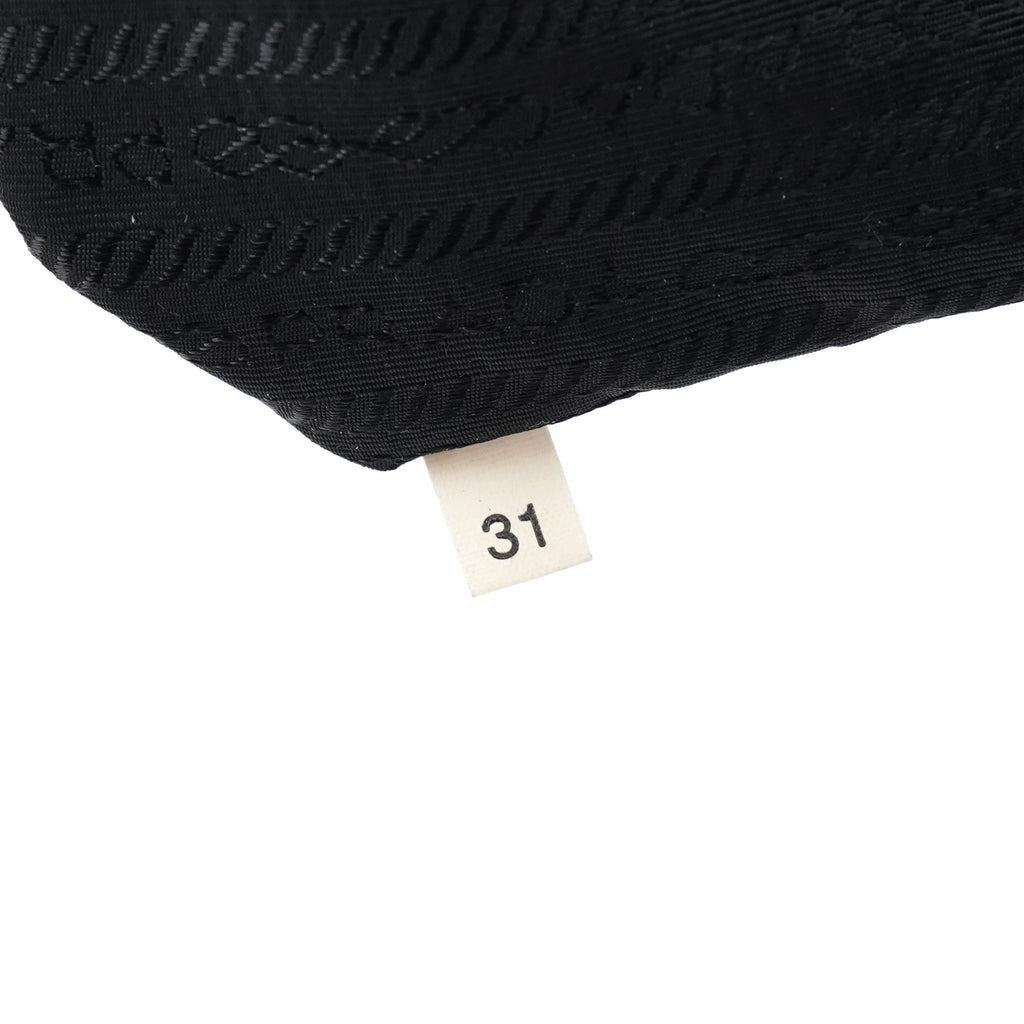 Black Tessuto Chic Nylon Shoulder Bag