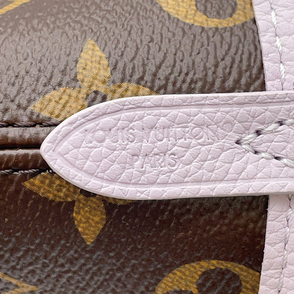 LOUIS VUITTON Neverfull・Inside Out Misty LilacM25656 Monogram Grain Leather Size BB