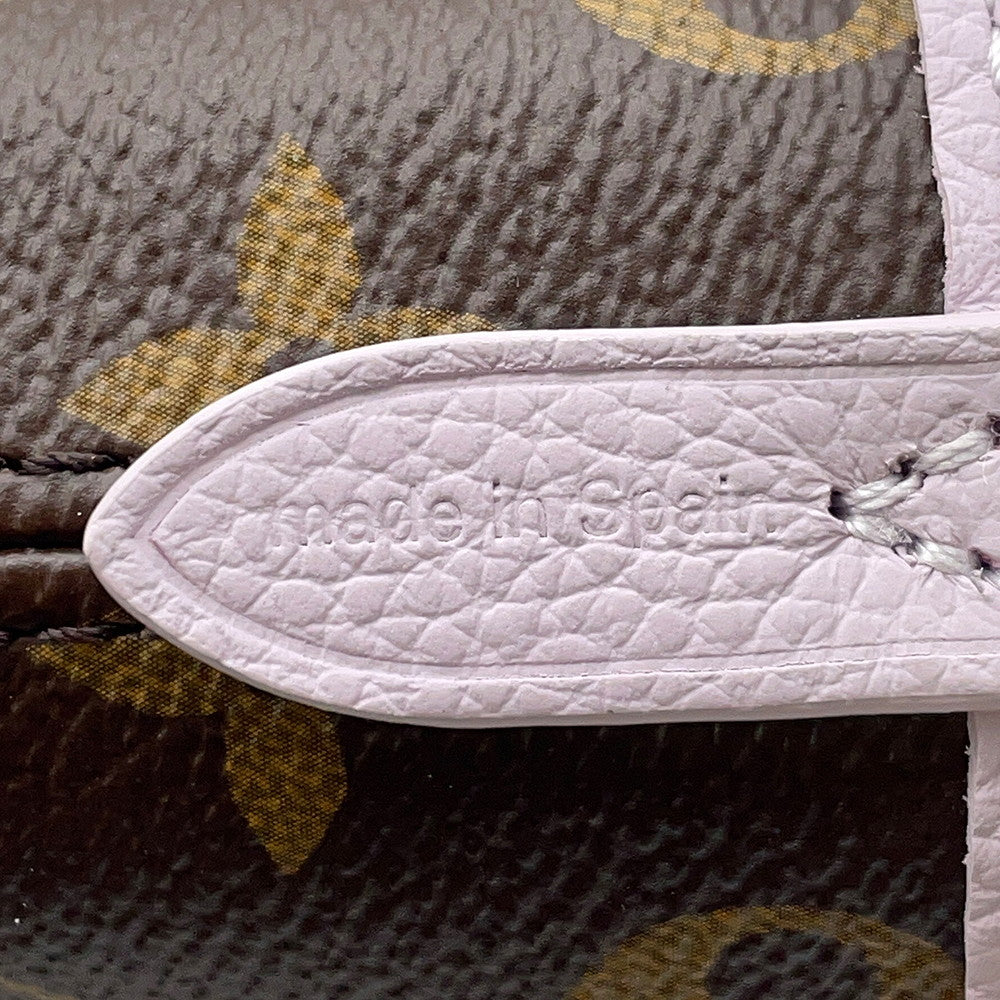 LOUIS VUITTON Neverfull・Inside Out Misty LilacM25656 Monogram Grain Leather Size BB