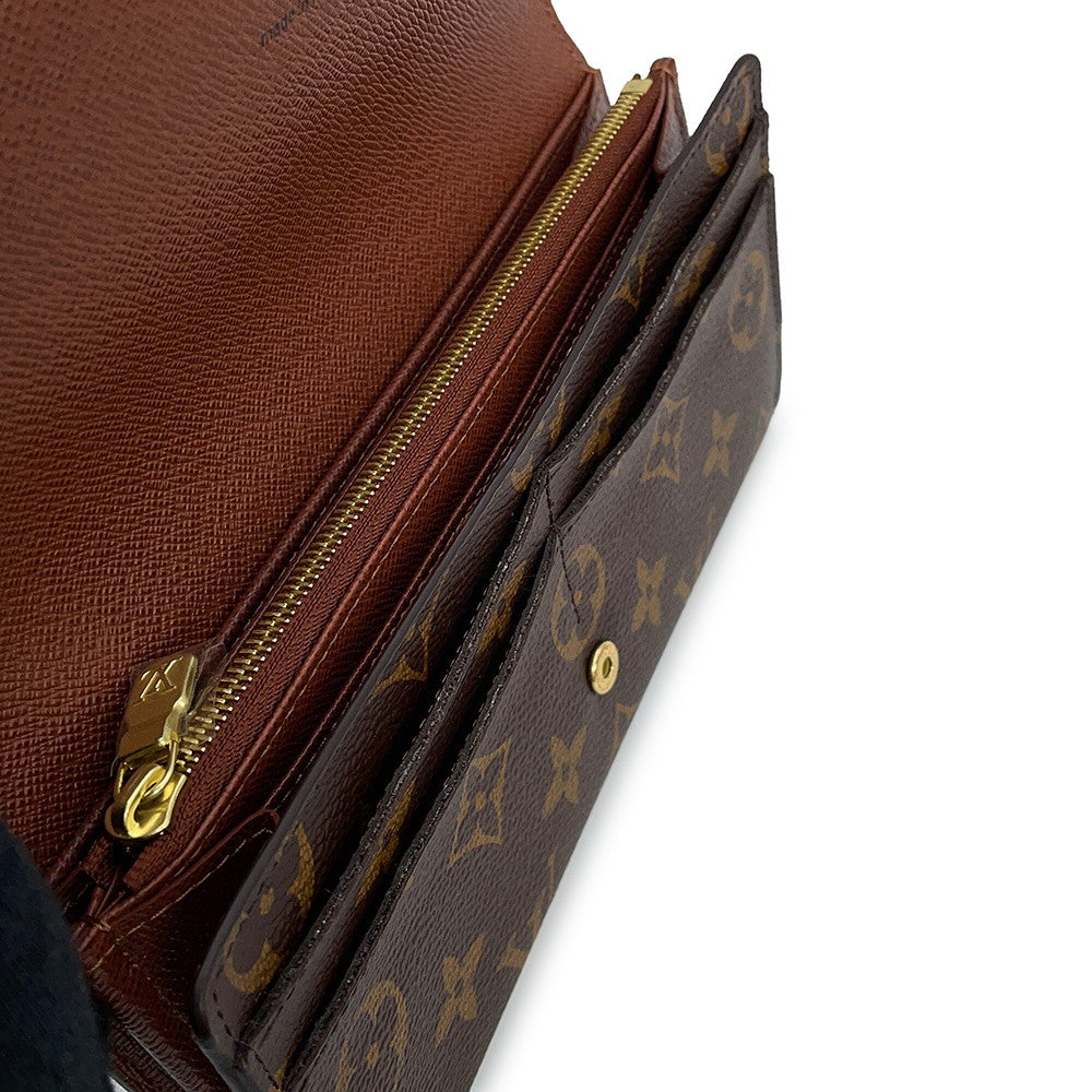 LOUIS VUITTON Portefeuille Sarah BrownM60531 Monogram