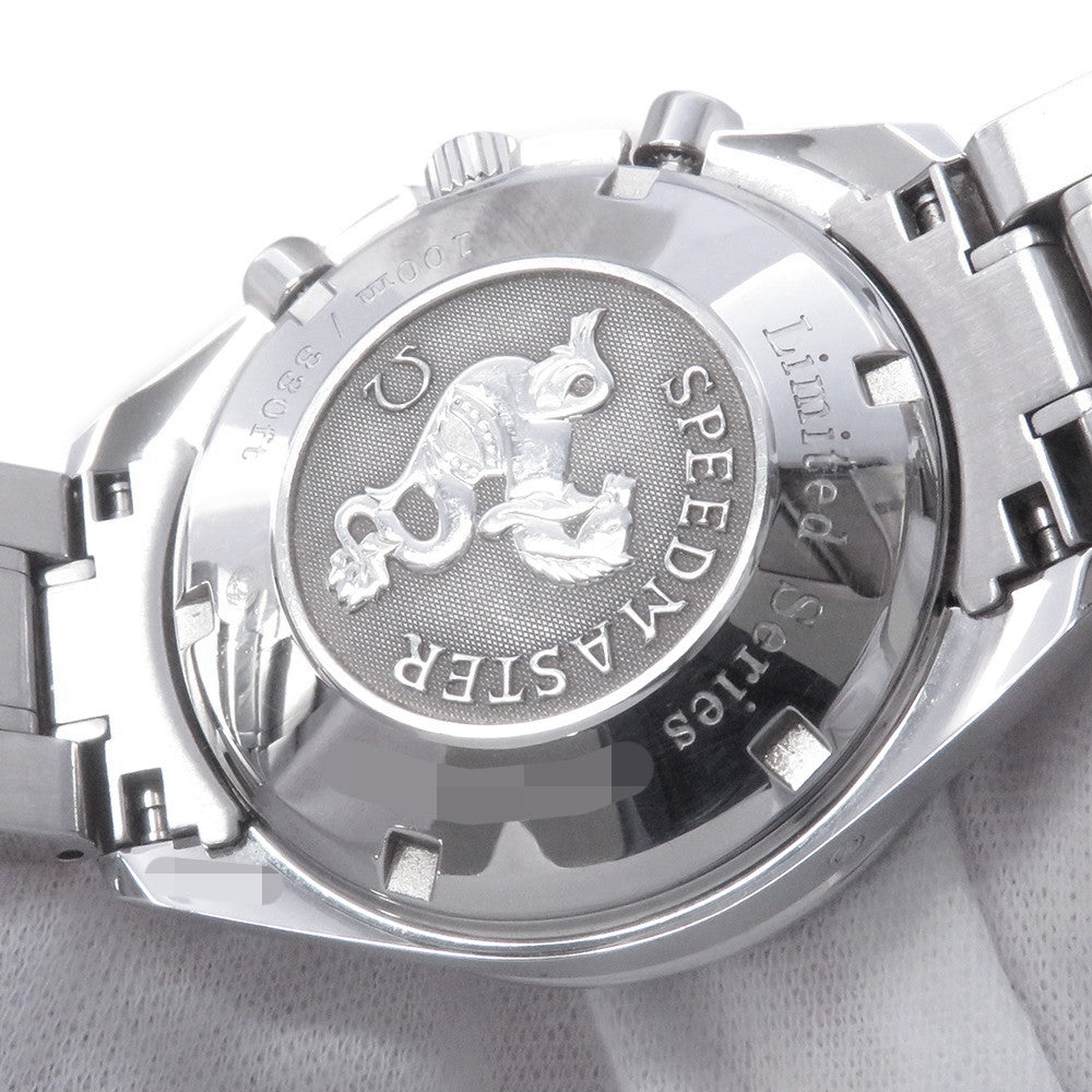 OMEGA Speedmaster Date Japan Limited Edition (2009 pieces) W40mm Stainless Steel White/Black Dial323.30.40.40.02.001