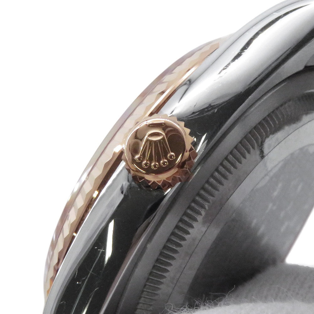 ROLEX Datejust W36mm Stainless Steel K18PG Pink Con Pewter Dial116231G
