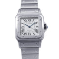 CARTIER Santos Garbe H40mm×W29mm Stainless Steel Silver DialW20055D6
