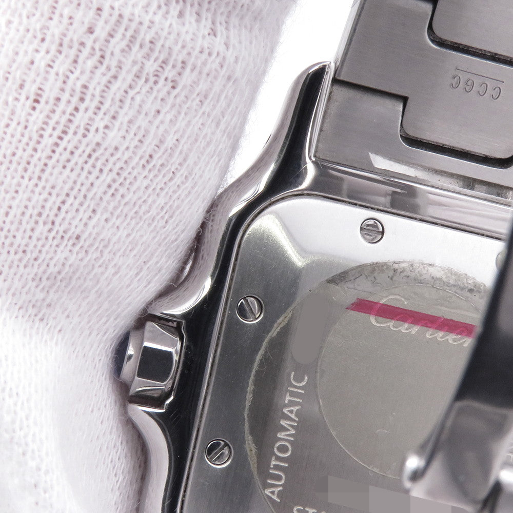 CARTIER Santos Garbe H40mm×W29mm Stainless Steel Silver DialW20055D6