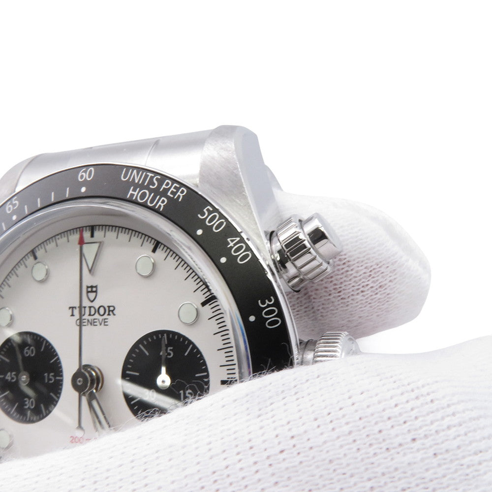 TUDOR Black Bay Chrono W41mm Stainless Steel White Dial79360N