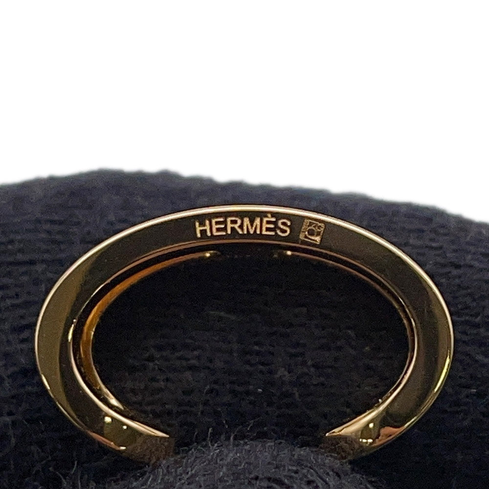 HERMES Pop Ash Ear Cuff New Gold Gold Plated Lacquer