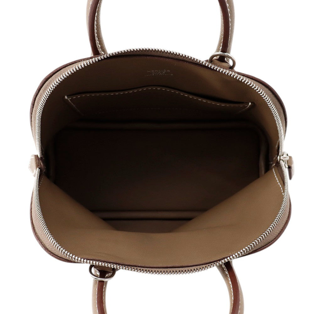 HERMES Bolide 1923 Etoupe Evercolor Size Mini
