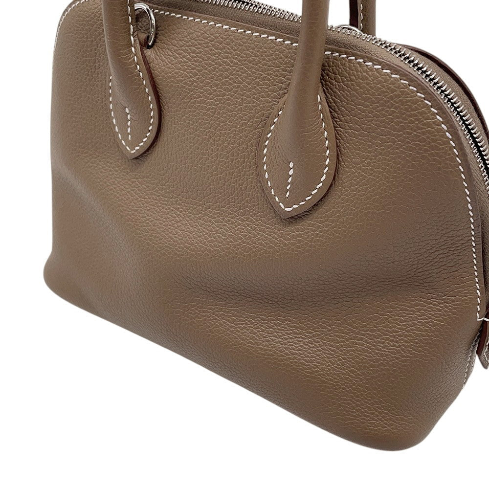 HERMES Bolide 1923 Etoupe Evercolor Size Mini