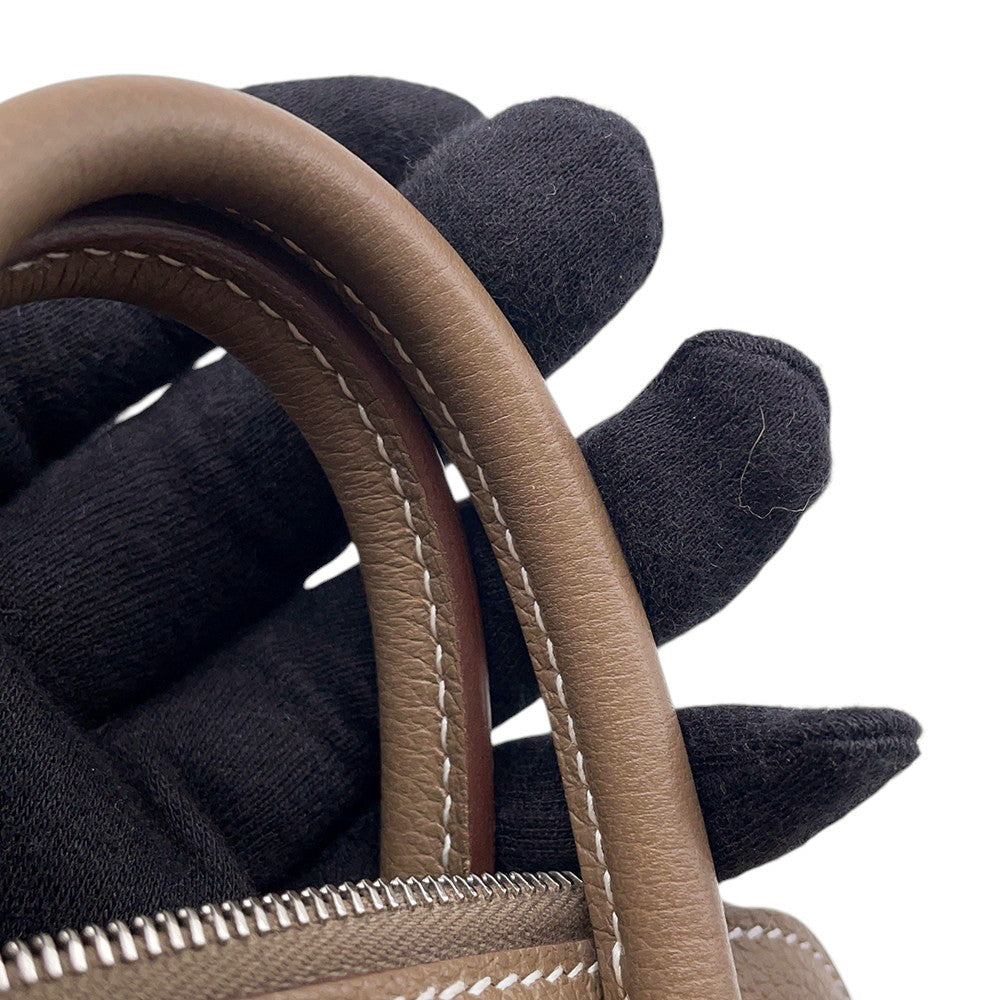HERMES Bolide 1923 Etoupe Evercolor Size Mini