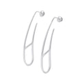 HERMES Chaine d'Ancre Twist Punk Earrings SV925