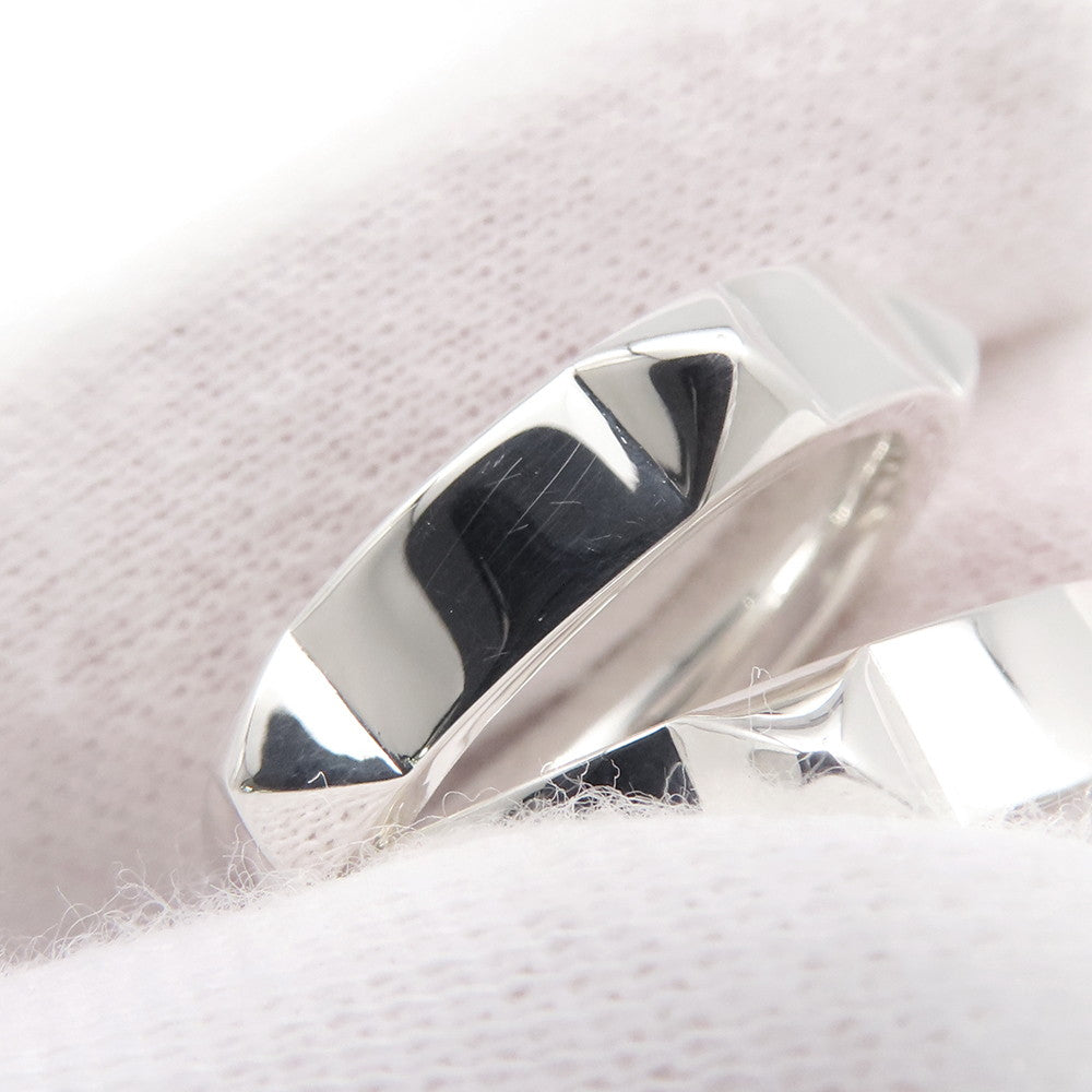 HERMES Clou de H Double Round Ring Size 51/#11 SV925