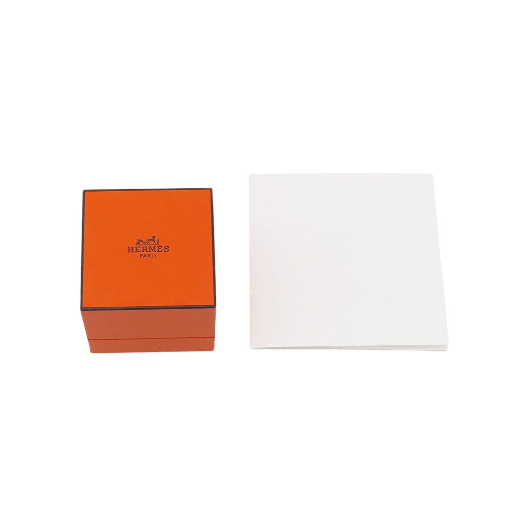 HERMES Clou de H Double Round Ring Size 51/#11 SV925