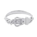 HERMES BoucleSellier Inflexible Bracelet Size GM/15 SV925