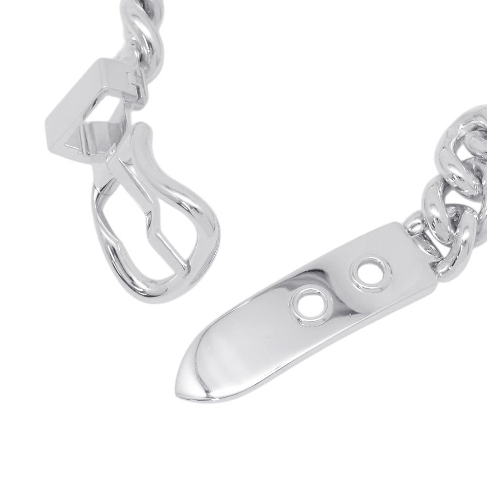 HERMES BoucleSellier Inflexible Bracelet Size GM/15 SV925