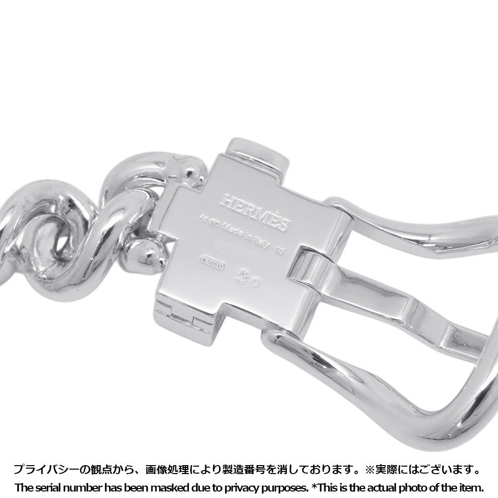 HERMES BoucleSellier Inflexible Bracelet Size GM/15 SV925