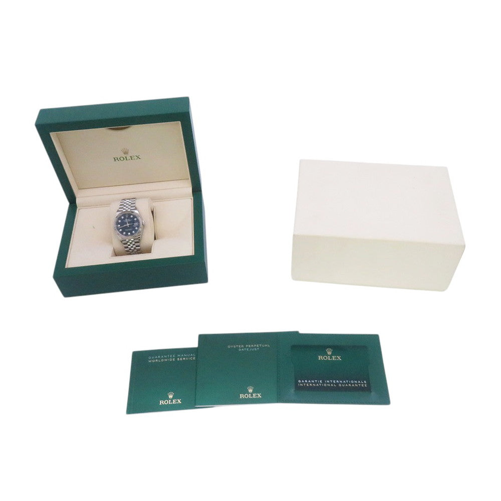 ROLEX Datejust W36mm Stainless Steel Blue fluted Dial126234G