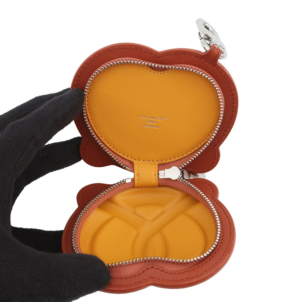 LOUIS VUITTON Bag Charm - LV Pretzel Brown/YellowM03295 Leather Monogram